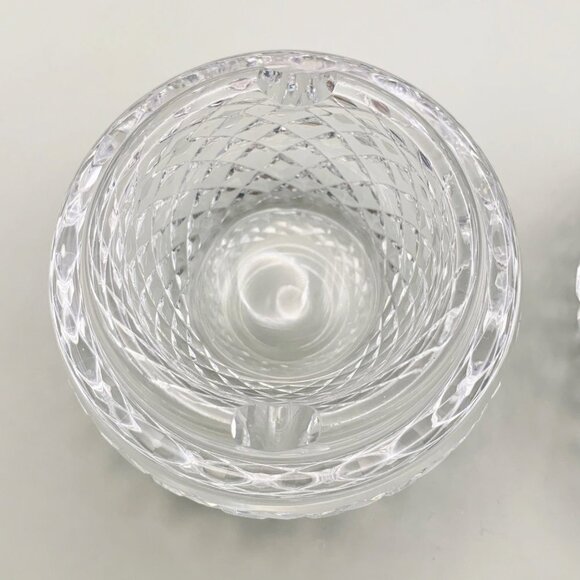 Vintage Waterford Cut Crystal Ashtray Set - Picture 7 of 11